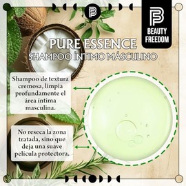 Gel Íntimo Limpiador para Hombre 250ml con Aceites Esenciales Naturales | Higiene Masculina Diaria | Frescura y Equilibrio