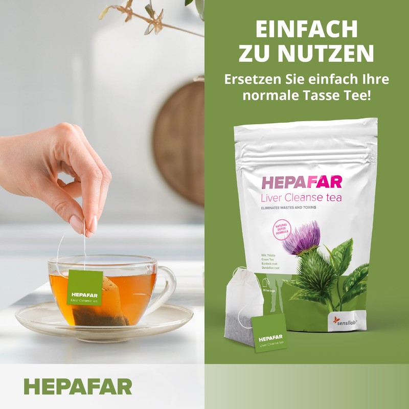 Hepafar Liver Cleanse tea x60 tea bags