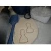 CHESS KIT PIECES CHECKERBOARD GAME SET OF 7 COOKIE CUTTERS