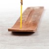 Myga Wooden Incense Holder - Handmade Natural Elm Wood Stick