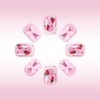24Pcs White French Press on Nails Short Square XUNCUNFAN Fake