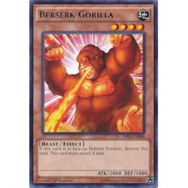 YU-GI-OH! - Berserk Gorilla (BP03-EN008) - Battle Pack 3: Monster League - 1st Edition - Rare