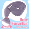 sunny hair Extensiones Cabello Natural Púrpura 14in 50gr