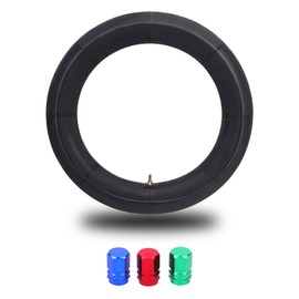 KLWZH 130/90-16 Motorcycle Inner Tube 5.00/5.10-16 Compatible with 150/80-16, 140/80-16, 140/90-16 Heavy Duty Balance Inner Tube TR4 Straight Valve Stem, for Street and Off-Road Applications