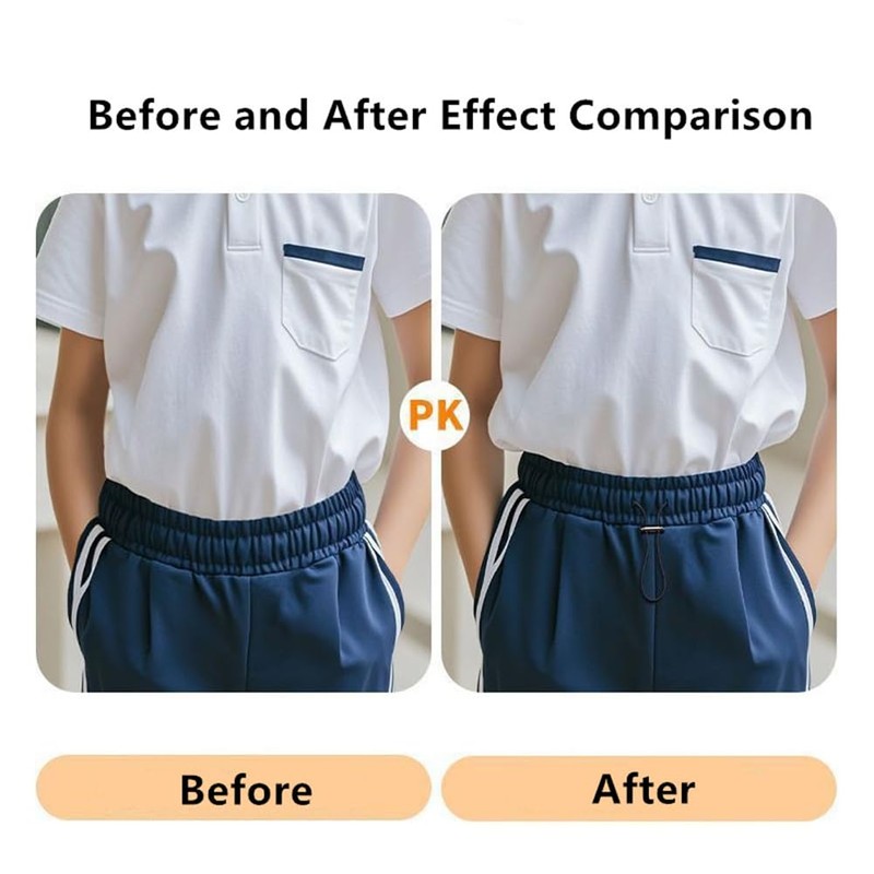 2 Sets 1.2M Strong Elastic Band Sweatpants Waist Drawstring Strap