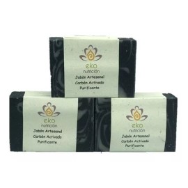 EKO NUTRICIÓN Carbón Activado Jabón Artesanal De
