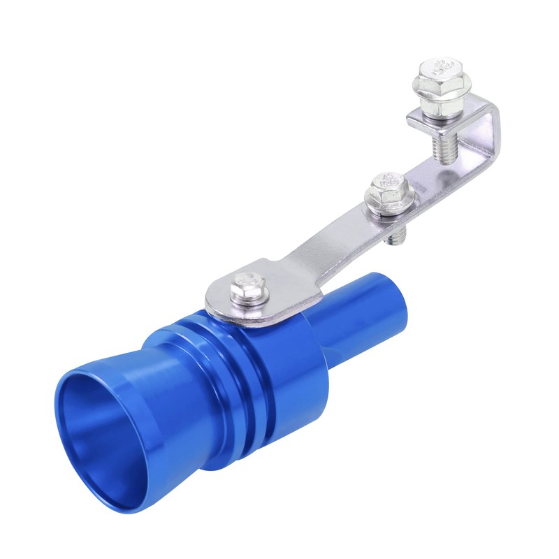 X AUTOHAUX 2pcs XL Size Car Turbo Whistle Aluminum Alloy