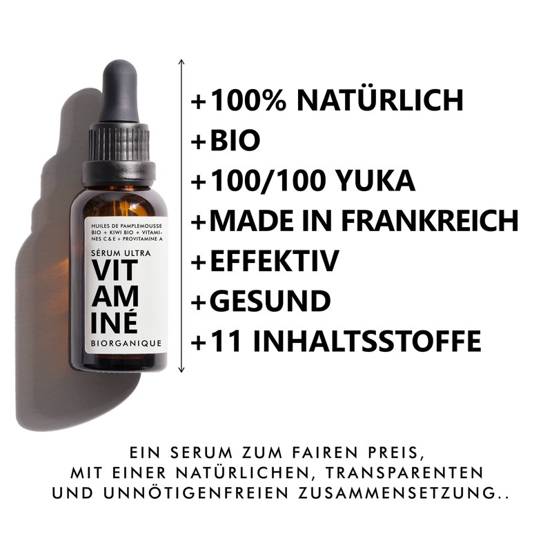 Multi-Action Face Serum | Vitamin C/E + Provitamin A |