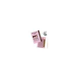 88 Piezas Pestañas Adhesivas Con Cinta Autoadhesiva Rosa Claro D 1 Mm 0.03 Mm
