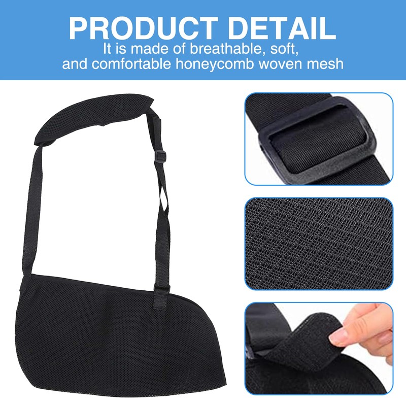 Asheyya 2 Pcs Arm Sling for Shoulder Injury, Arm Support