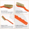 Boar Hair Rock Climbing Brush with Ergonomic Handle, Bouldering Boulder