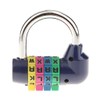 SDENSHI 4-letter combination lock, letter lock, padlock, combination lock, suitcase