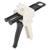 Dental 1:1/2:1 Cartridge Silicone Rubber Mixing Dispenser Delivery Impression Gun