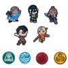Obbitz Avatar: The Last Airbender Anime Show Shoe Charms -