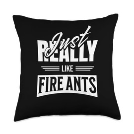 Fire Ants Painful sting Stinging ant Ant Fire Ant Throw Pillow