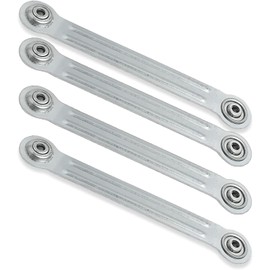 4 PK Glider Bearing Arm 9" Length, 7 1/2" Hole to Hole Rocker Repair Parts Hardware Kit Replacement (9 Inches Long)