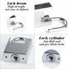 Bicycle Chain Lock, 80 cm Bicycle Lock, Security Chain, Motorcycle