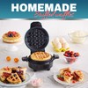 Elite Gourmet EWM380M Nonstick Fluffy Stuffed Waffle Maker, 1.5-Inch Jumbo