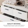 HonGien 10 Pack Grey Kitchen Drawer Handles, Flat Cabinet Handles,