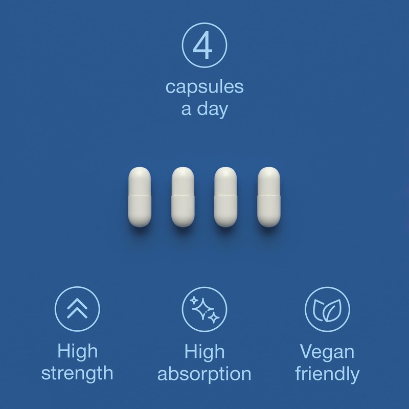 L-Carnitine Capsules 2200mg - L-Carnitine Complex with Vitamins D &