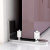 WOLFBIRD Adjustable Wall Door Bottom Guide Sliding Door Bottom Guide
