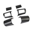 Korlot Carbon Fiber Style Steering Wheel Trim Accessories for 2008-2010