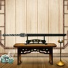 FOXSMZZ Sword Holder Samurai Sword Stand Display Katana Wakizashi Tanto
