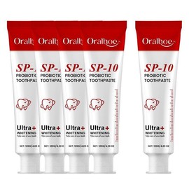 SP-8/SP-10 Toothpaste for Oral Health Management, Fresh Breath, Alcohol-Free, Convenient Single Item Pack Type:_5*pcs/sp-10