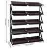 Market Retail Display Rack Shelf + 10x Merchandiser Fruit Vegetable