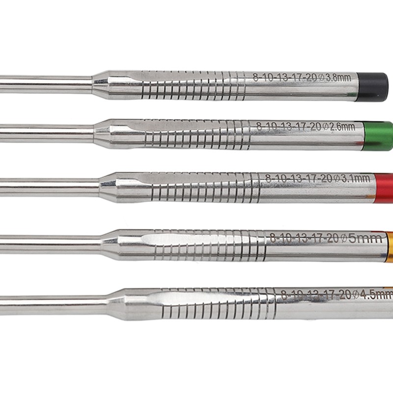 5pcs Dental Implant Osteotome Instruments Stainless Steel Dental Tooth Maxillary