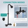 Aolemi Outdoor Shower Kit Fixtures – 2-Handle Exposed Shower Fixture