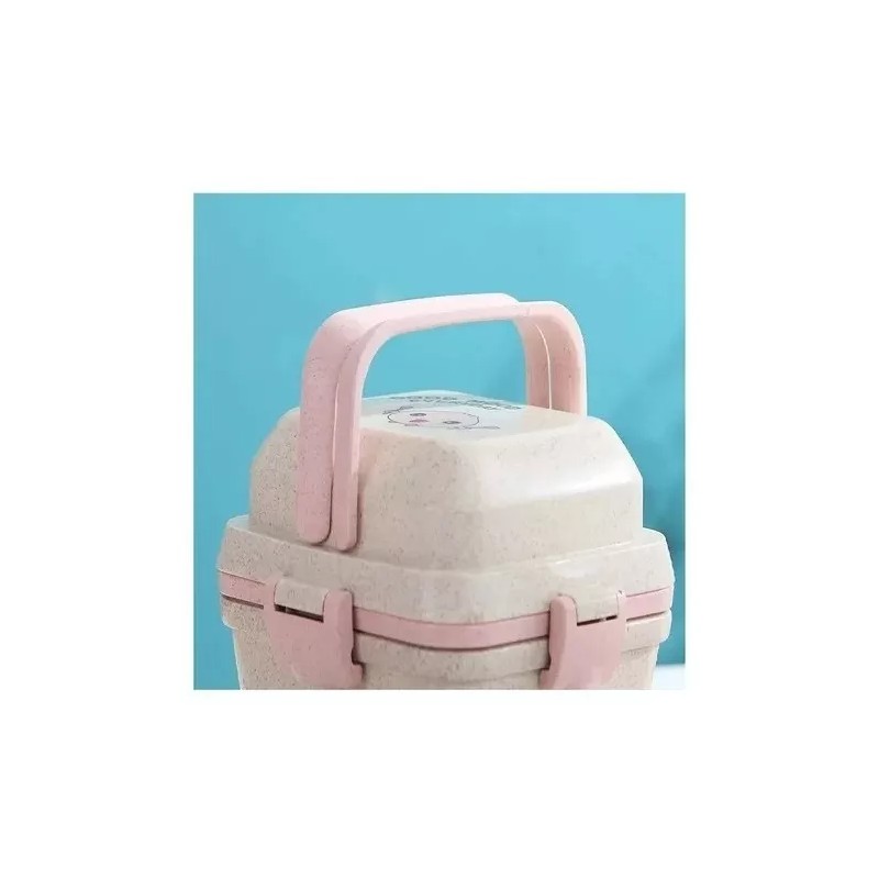 Total Supplier Lonchera Portaviandas Ecológica Cuadrada Lunch Box