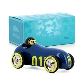 VILAC - Old Sport Compet' Night Blue - Imitation - Trafic - 1 Wooden Car Old Sport Compet' Blue Night - Educational Games for Children Made of Wood - Toy for Children from 2 Years - 2290 K