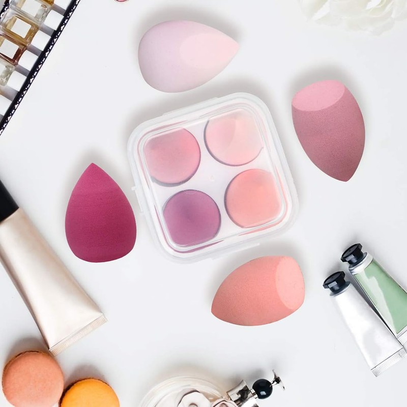 KOLZEMV 8 Piece Make Up Sponge, Powder Puff - Make