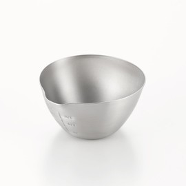 Yoshikawa 1510252 Aikata Stainless Steel Single Mouth Bowl, Small, Made in Japan, Tsubamesanjo Spout