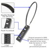 Zolunu Combination Lock Cable Security Steel Cable Luggage Lock Weatherproof
