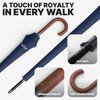 Royal Walk Large Umbrella for 2 Persons, Navy Blue, 54