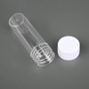 FSSTUD 12pcs 25ml Small Plastic Test Tubes Clear Beads Storage