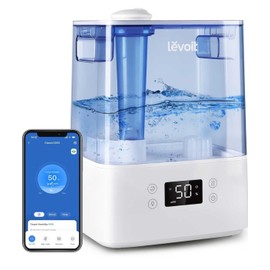 LEVOIT Classic300S Ultrasonic Smart Top Fill Humidifier, Extra Large 6L Tank