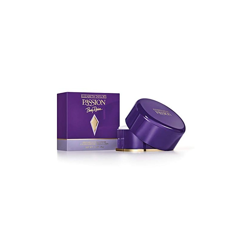 Body Powder for Women by Elizabeth Taylor, Passion, Fragrance Dusting