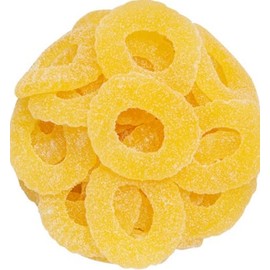 Smarty Stop Gummy Rings (Pineapple, 5 Pound (Pack Of 1))
