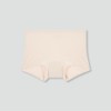 JAJU Perfect 120s Modal No-Line Boyshort Panties_Beige