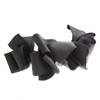 VINGTAINE H7167-GY Volume Ribbon, Banana Clip, Basic, Elegant, Multi-Layered Ribbon,