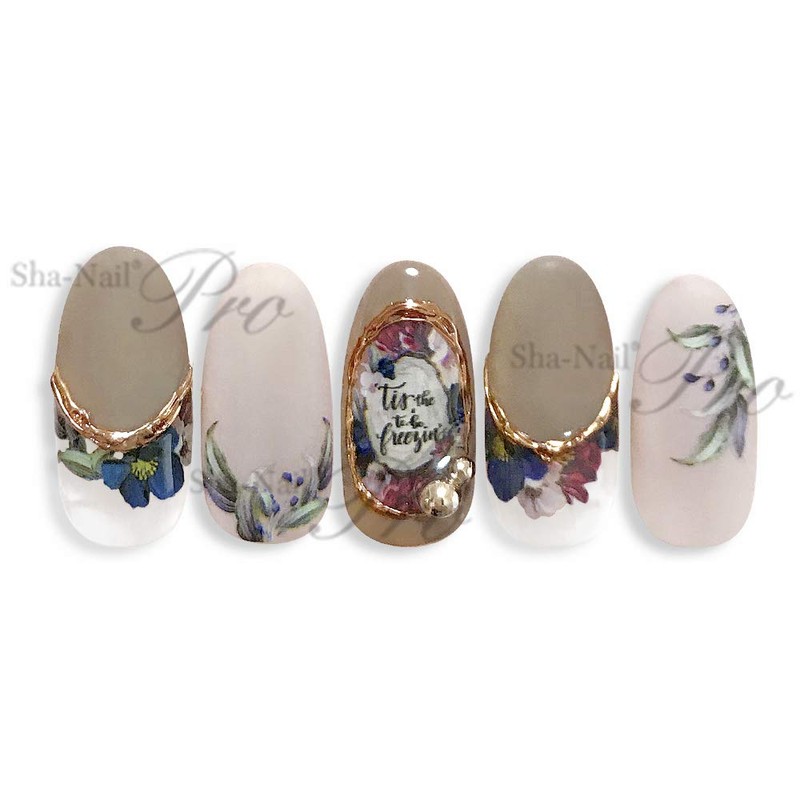 Sha-Nail Pro Kanae Classical Flowers 1 Pack