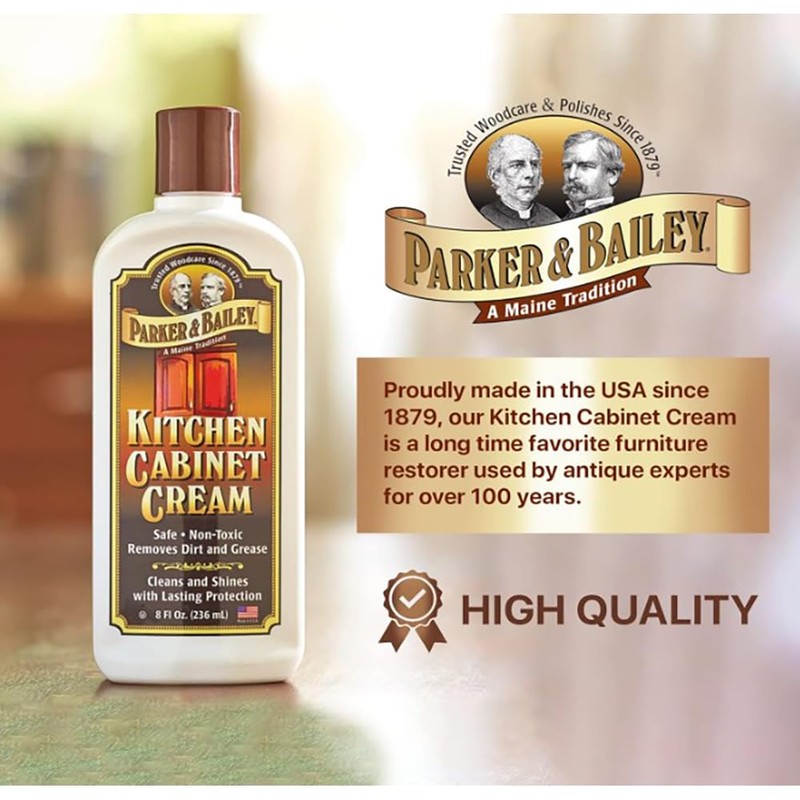 Parker Bailey Kitchen Cabinet Cream 8oz 6 pack