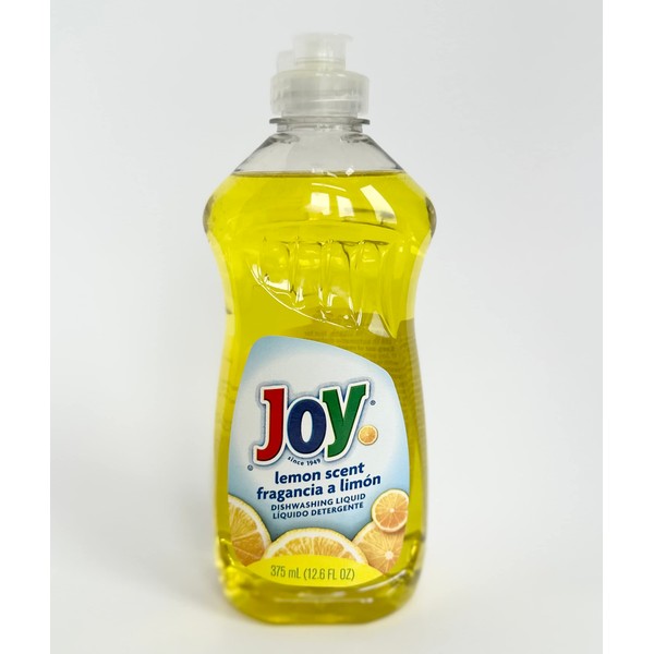 Joy Non-Ultra Dish Liquid 12.6Oz Lemon Scent (Package May Vary) Pack of 3