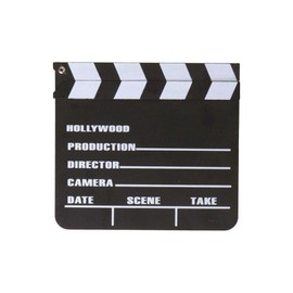 Krüger & Gregoriades 850520 Regieklappe, Schwarz-Weiß, S