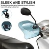 JECOMPRIS Motorcycle Handlebar Protection Hand Guard for Scooter with Windscreen