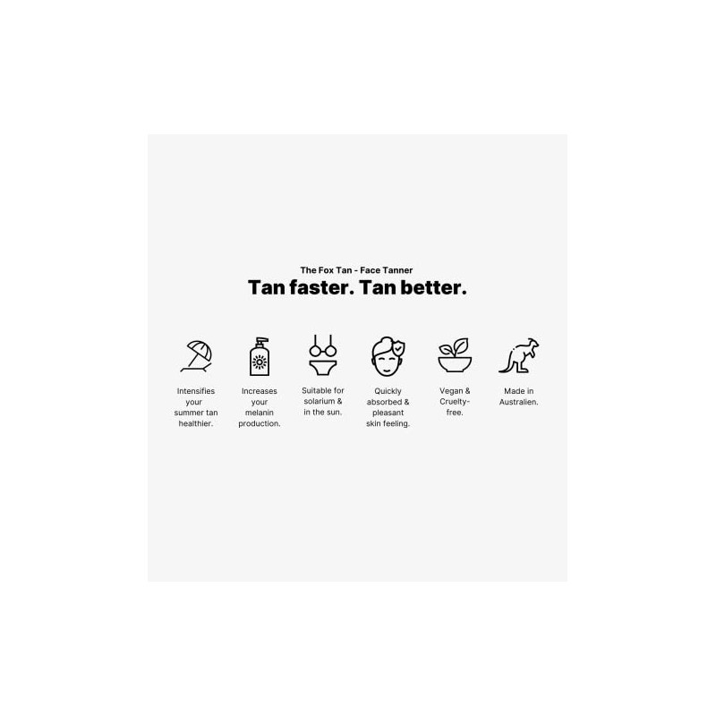 The Fox Tan Rapid Face Tanner, 90 ml