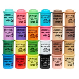 Colorations Wheat & Gluten Free Dough Variety & Colors Like me Pack | Non-Toxic, Play Dough, Bulk Set, Sensory Kit, Party Favors, Classroom Pack
